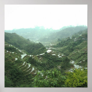 Valley in the Philippines Poster