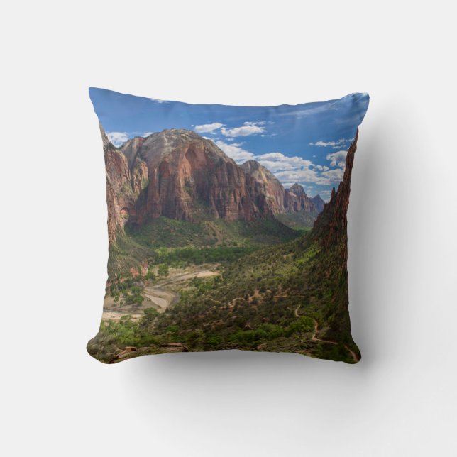Valley in Zion National Park Cushion (Front)