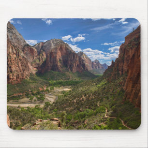 Valley in Zion National Park Mouse Pad