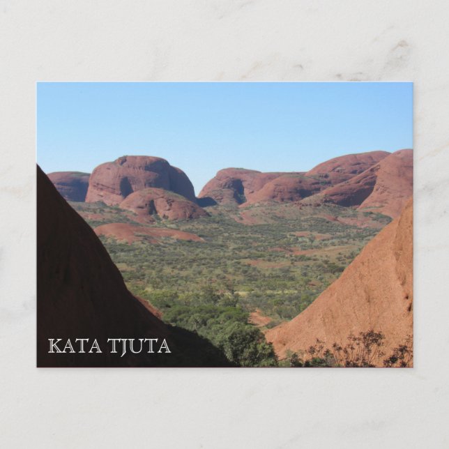 valley kata tjuta postcard (Front)