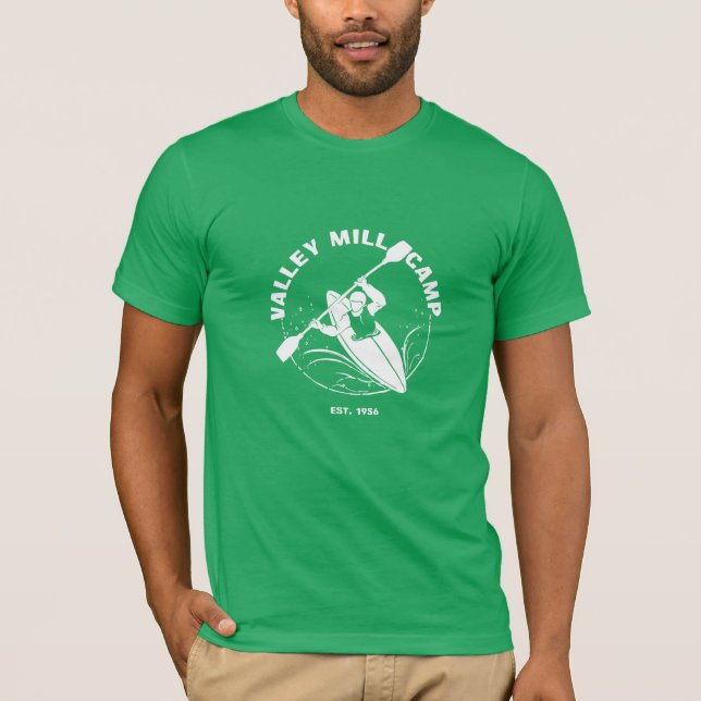 Valley Mill Camp Original Kayaker T-shirt (Front)