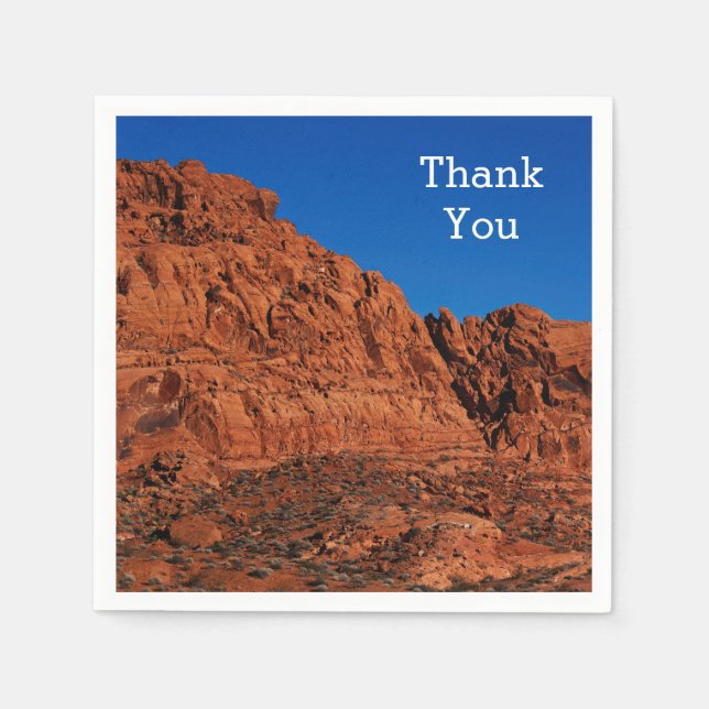 Valley of Fire  Napkin (Front)