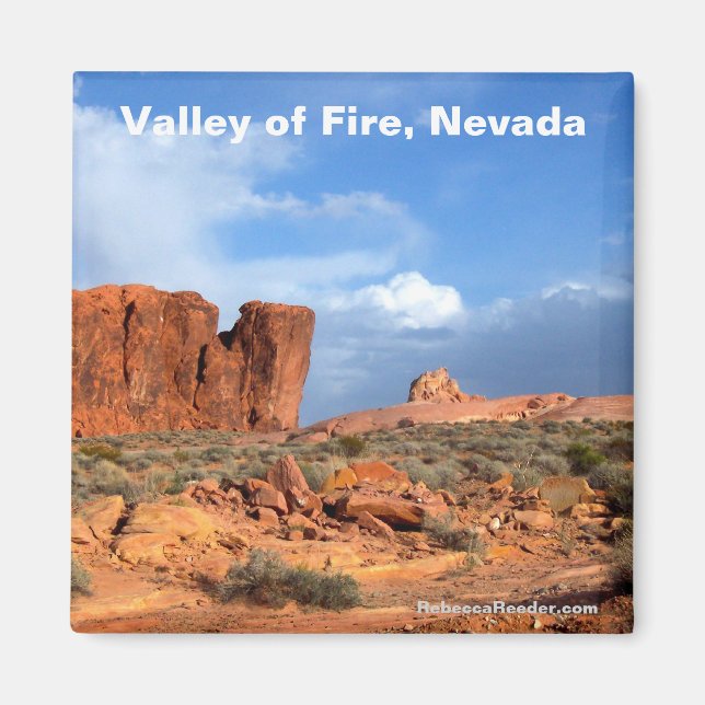 Valley of Fire, Nevada magnet (Front)