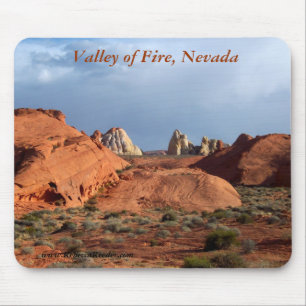 Valley of Fire, Nevada nature scenes Mouse Pad