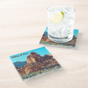 Valley of Fire State Park Glass Coaster