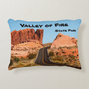 Valley of Fire State Park Nevada America USA Decorative Cushion