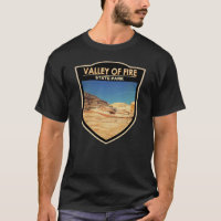 Valley of Fire State Park Nevada Badge Art