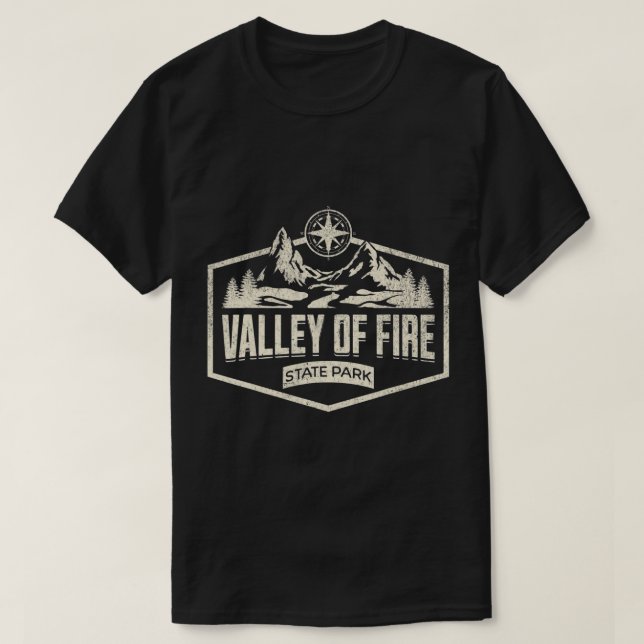 Valley Of Fire State Park T-Shirt (Design Front)