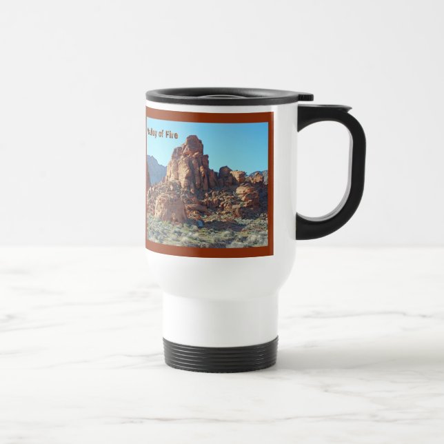 Valley of Fire State Park Travel Mug (Right)