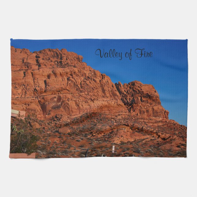 Valley of Fire Tea Towel (Horizontal)