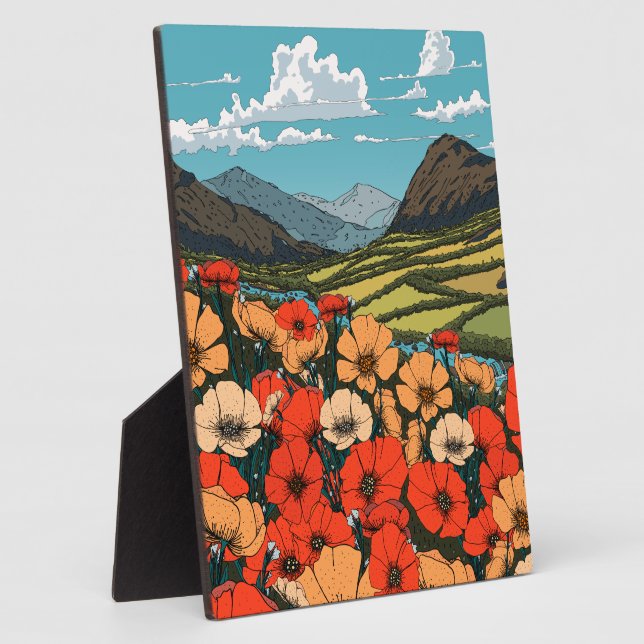 Valley of Flowers Plaque (Side)