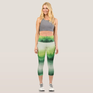 Valley of Still Echoes Capri Leggings
