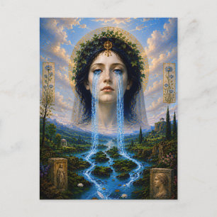 Valley of Tears - Sorrow and Rejuvenation Postcard