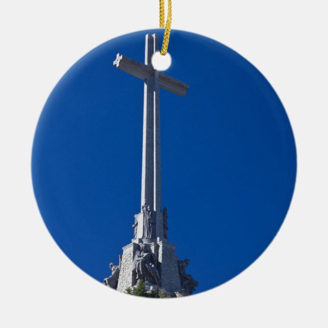 Valley of the fallen, monument ceramic tree decoration (Front)