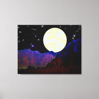 Valley of the Moon Canvas Print