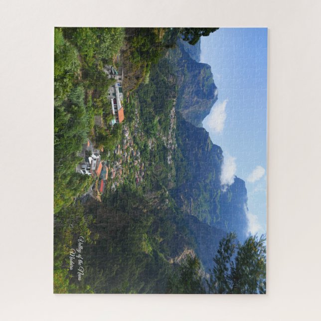Valley of the Nuns, Madeira, Portugal Jigsaw Puzzle (Vertical)