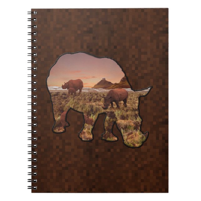 Valley Of The Rhinos,  Notebook (Front)