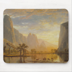 Valley of the Yosemite (1864) – Albert Bierstadt Mouse Pad