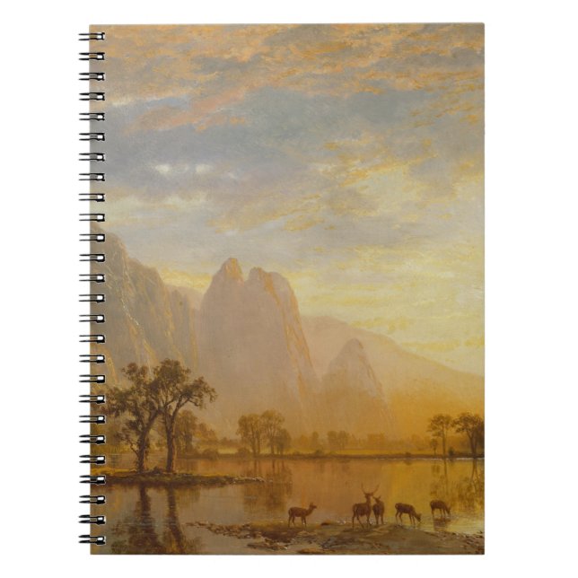 Valley of the Yosemite (1864) – Albert Bierstadt Notebook (Front)