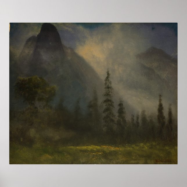 Valley of the Yosemite Poster (Front)