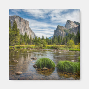 Valley View in Yosemite National Park Magnet