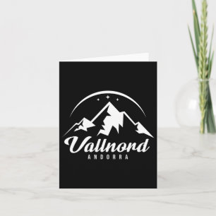 Vallnord Andorra Ski Resort Skiing Snowboarding  Card