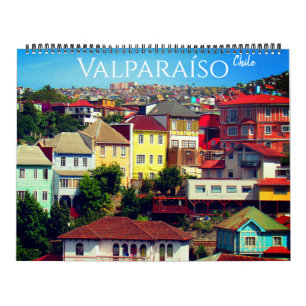 valparaíso chile 2027 large calendar
