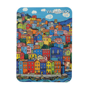 Valparaiso Chile Magnet