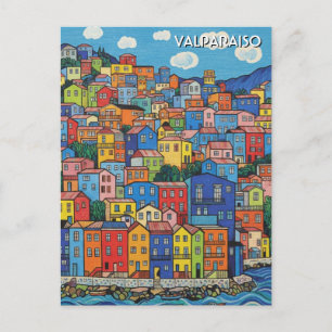 Valparaiso Chile Postcard