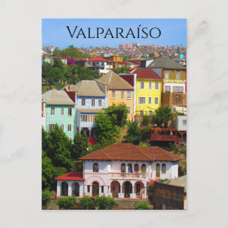 valparaíso homes postcard