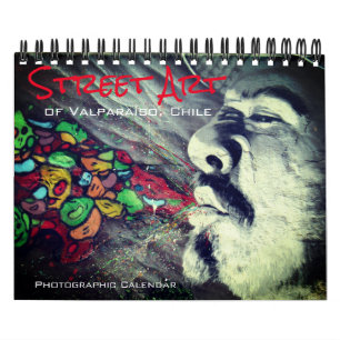 valparaíso street art 2027 small calendar