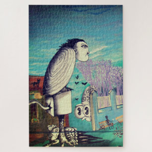 valparaiso surrealism art jigsaw puzzle