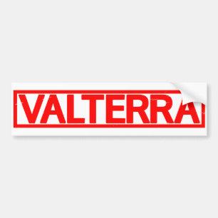 Valterra Stamp Bumper Sticker