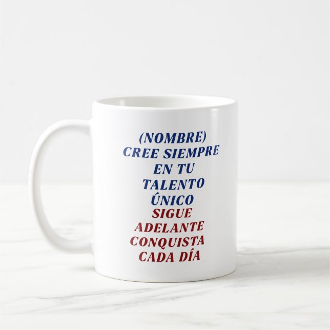 VALUE EVERY CUSTOM GIFT DAY (NAME) COFFEE MUG (Left)