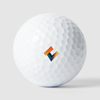 Value Golf Ball logo designe.
