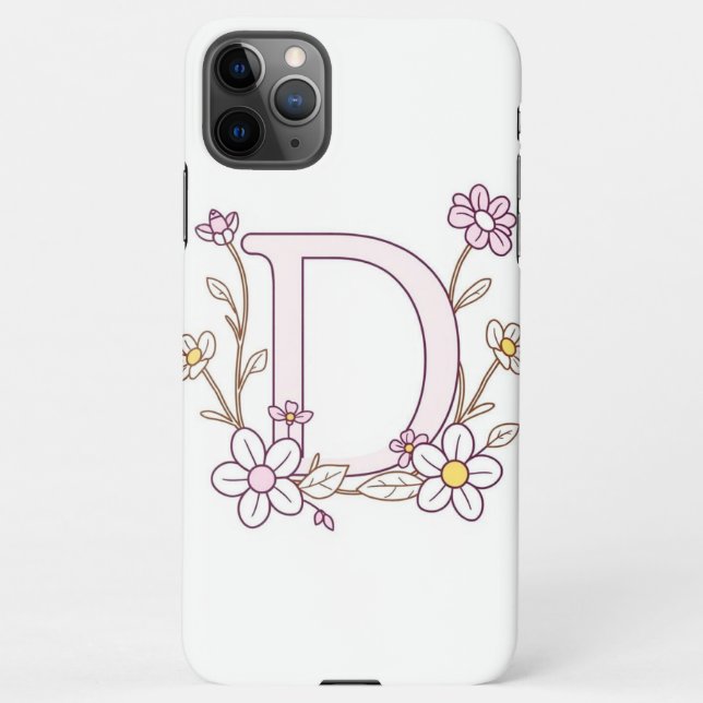 Value Monogram D Initial Case (Back)