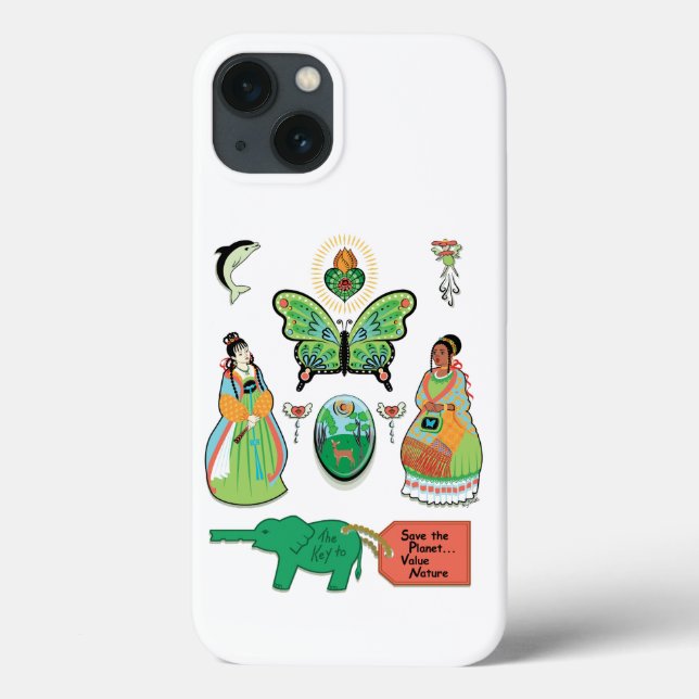 Value Nature Case-Mate iPhone Case (Back)