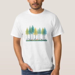 Value T-Shirt for Men's Into the Stillness –Nature