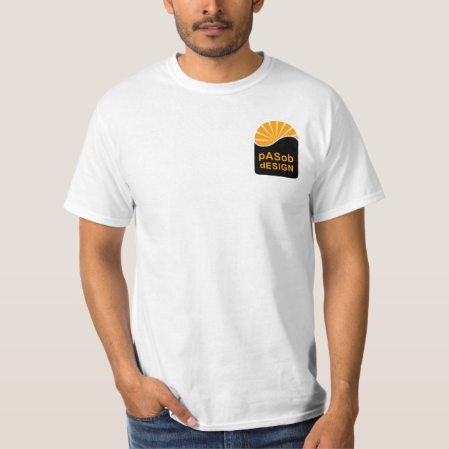 Value T-Shirt, White T-Shirt (Front)