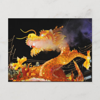 Valuegem Chiness Dragon Post Card