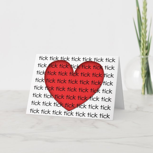 Valve Replacement greeting card (Front)