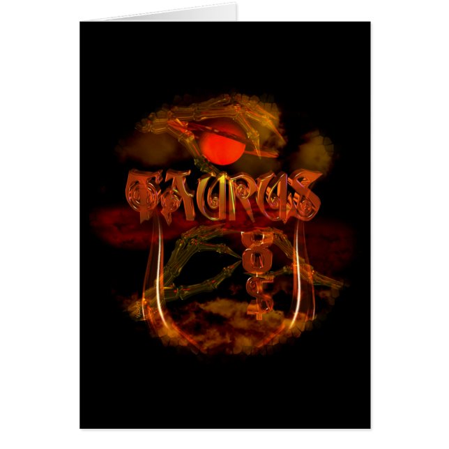 Valxart creepy zodiac born in Taurus (Front)