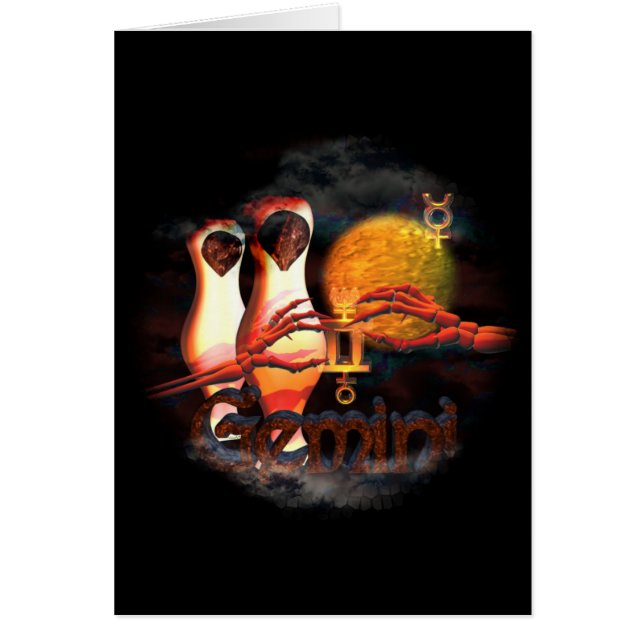 Valxart Gemini zodiac astrology horoscope (Front)
