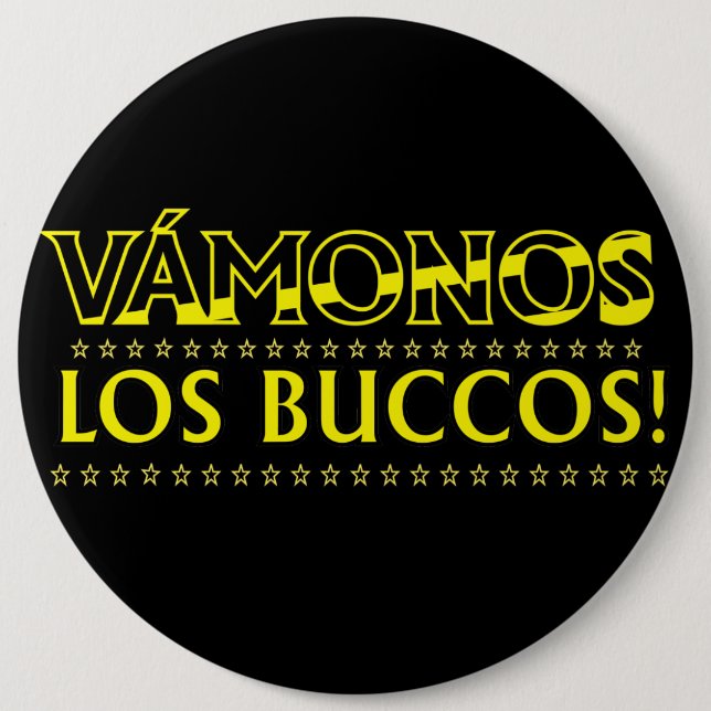 Vamonos Los Buccos Button (Front)
