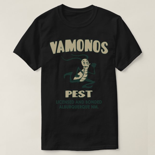 Vamonos Pest Classic T Shirt (Design Front)