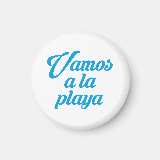 VAMOS A LA PLAYA MAGNET (Front)