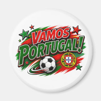 VAMOS PORTUGAL! | Portuguese Pride Foot Magnet