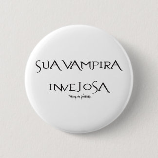 Vampira Preta 6 Cm Round Badge