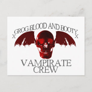 Vampirate Crew Postcard