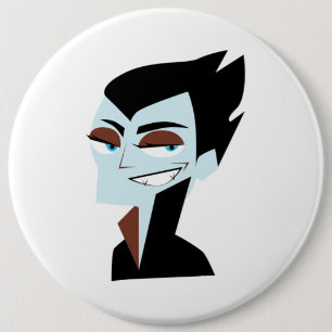 VAMPIRE 6 CM ROUND BADGE